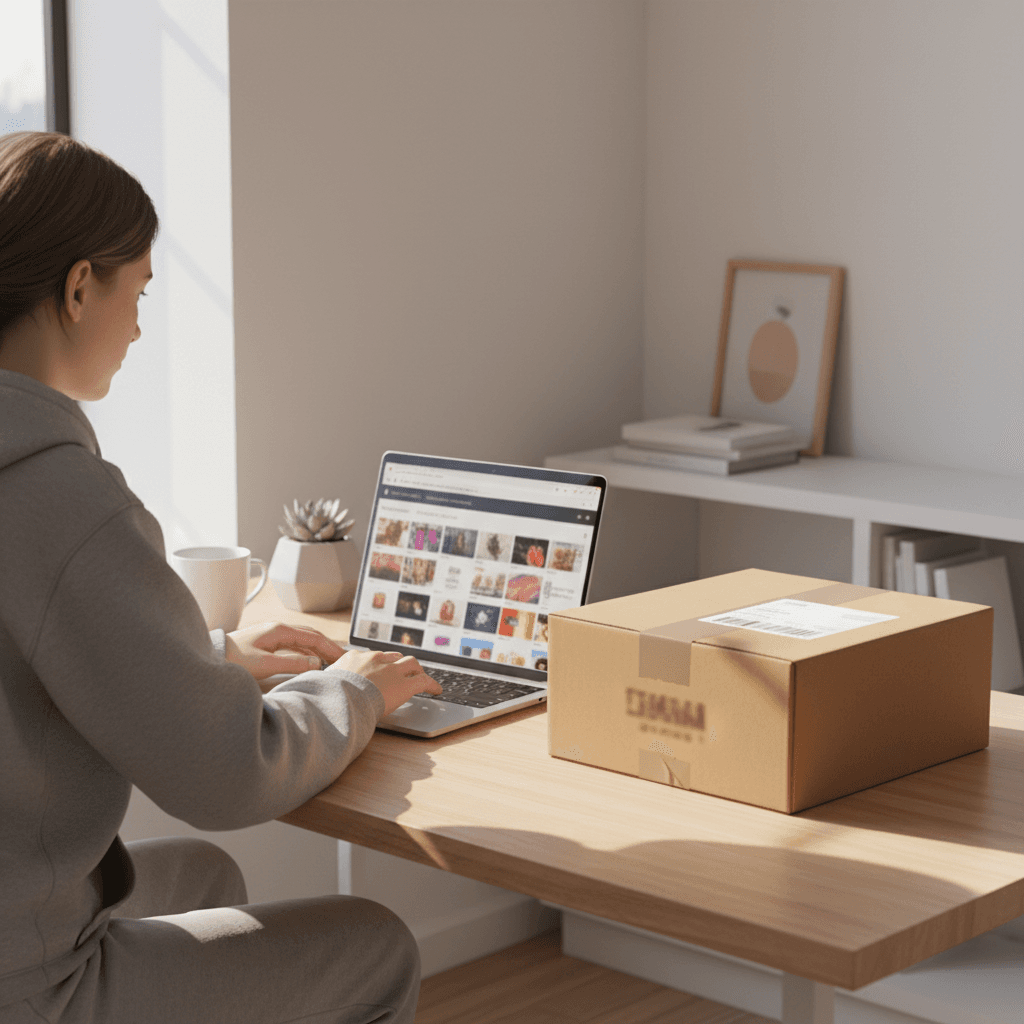 Easy online shopping experience with fast delivery